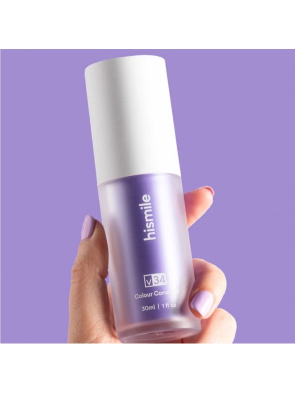 New sealed in box hismile V34 Purple Colour Corrector Serum